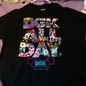 DGK Black T Shirt XL